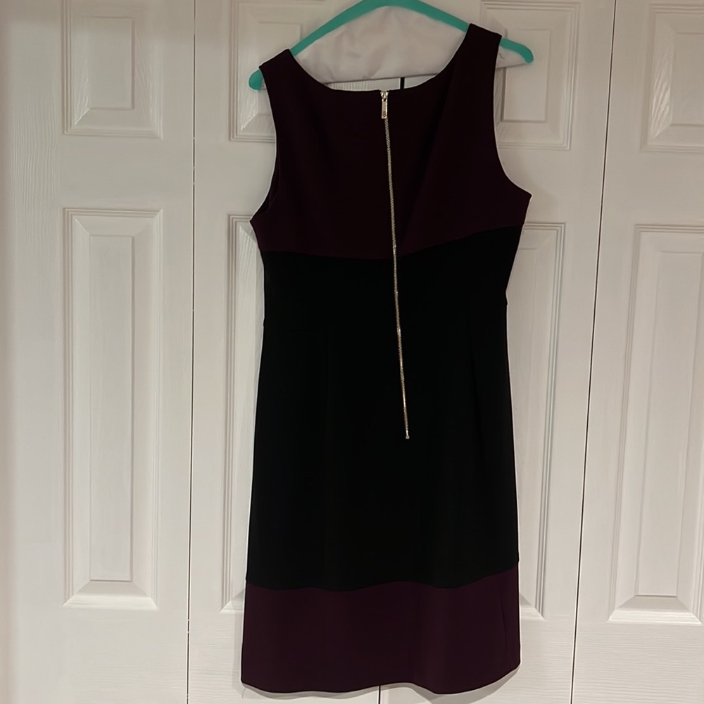 Tommy Hilfiger Black and Purple Dress size 12 - Picture 4 of 6